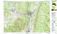 North Adams 1988 topographic map thumbnail