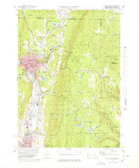 North Adams 1973 topographic map thumbnail