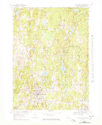 North Brookfield 1967 topographic map thumbnail