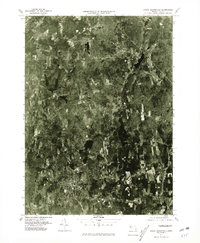 North Brookfield 1975 topographic map thumbnail