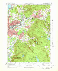 Pittsfield East 1973 topographic map thumbnail
