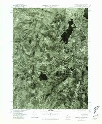 Pittsfield West 1975 topographic map thumbnail
