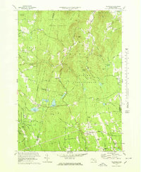 Plainfield 1971 topographic map thumbnail