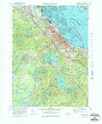Plymouth 1977 topographic map thumbnail