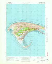 Provincetown 1972 topographic map thumbnail