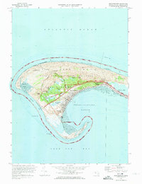 Provincetown 1972 topographic map thumbnail