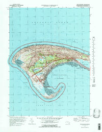 Provincetown 1972 topographic map thumbnail