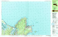 Rockport 1984 topographic map thumbnail