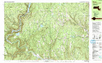 Rowe 1990 topographic map preview