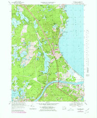 Sagamore 1967 topographic map thumbnail