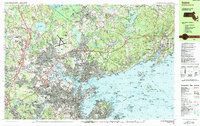 Salem 1985 topographic map preview