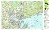 Salem 1985 topographic map preview
