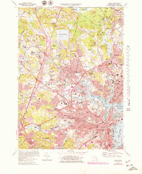 Salem 1970 topographic map preview