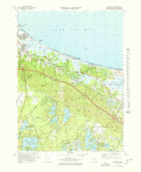 Sandwich 1972 topographic map thumbnail