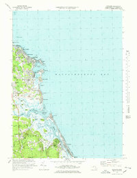 Scituate 1974 topographic map thumbnail