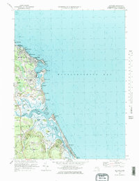 Scituate 1974 topographic map thumbnail