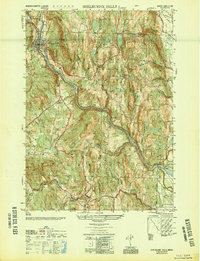 Shelburne Falls 1949 topographic map thumbnail