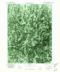 Shelburne Falls 1975 topographic map thumbnail
