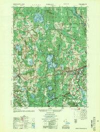 Shirley 1955 topographic map thumbnail