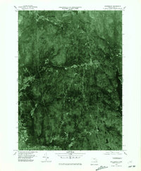 Shutesbury 1975 topographic map thumbnail