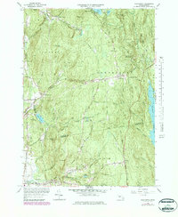 Shutesbury 1964 topographic map thumbnail