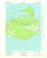 Siasconset 1972 topographic map thumbnail