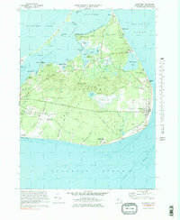Siasconset 1972 topographic map thumbnail