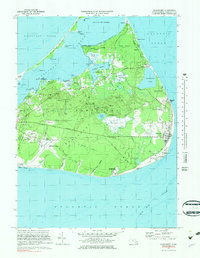 Siasconset 1972 topographic map preview