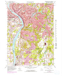 Springfield South 1958 topographic map thumbnail