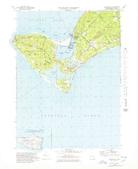 Squibnocket 1972 topographic map thumbnail
