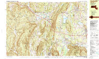 Stockbridge 1987 topographic map thumbnail