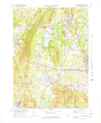 Stockbridge 1973 topographic map thumbnail