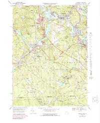 Uxbridge 1969 topographic map thumbnail