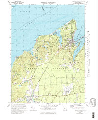 Vineyard Haven 1972 topographic map thumbnail