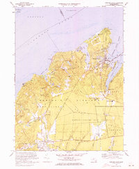 Vineyard Haven 1972 topographic map thumbnail