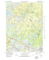 Wareham 1972 topographic map thumbnail