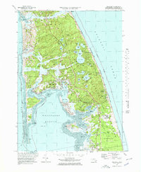 Wellfleet 1972 topographic map preview
