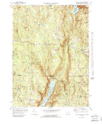 West Granville 1971 topographic map thumbnail