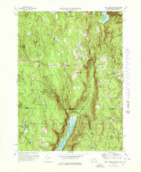 West Granville 1971 topographic map thumbnail