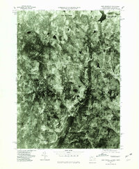 West Granville 1975 topographic map thumbnail