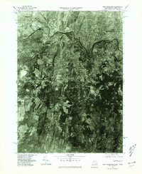 West Springfield 1975 topographic map thumbnail