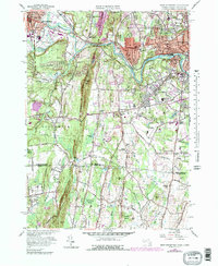West Springfield 1958 topographic map thumbnail