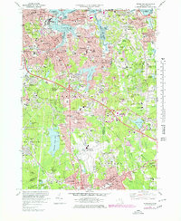 Weymouth 1971 topographic map thumbnail
