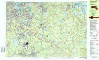 Weymouth 1984 topographic map thumbnail