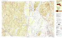 Williamsburg 1990 topographic map thumbnail