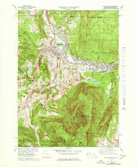 Williamstown 1973 topographic map thumbnail