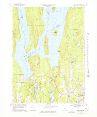 Winsor Dam 1967 topographic map thumbnail