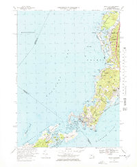 Woods Hole 1967 topographic map thumbnail
