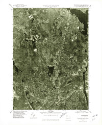 Worcester North 1975 topographic map thumbnail