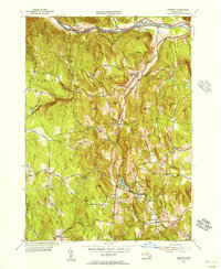 Ashfield 1955 topographic map thumbnail